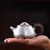 Handmade Pure Silver Teapot Shi Piao