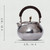 Handmade Pure Silver Kettle Hong Pu 1000ml