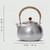 Handmade Pure Silver Kettle Hong Ru 900ml