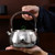 Handmade Pure Silver Kettle Ping Wan San Huan 1200ml