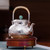 Handmade Pure Silver Kettle Du Diao Han Jiang 789ml