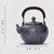 Handmade Pure Silver Kettle Liu Fang Shou Wen 950ml