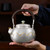 Handmade Pure Silver Kettle Jin Lian Bao Xiang 958ml