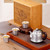 Handmade Pure Silver Teacup Qing Ming Shang He 40ml
