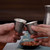 Handmade Pure Silver Teacup Yan Ji 45ml