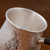 Handmade Pure Silver Teacup Man Yao Yu Ping 95ml