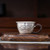 Handmade Pure Silver Teacup Xiang Yun Dou Li 52ml