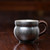 Handmade Pure Silver Teacup Gu Fa Hu Lu 118ml