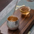 Handmade Pure Silver Teacup Ru Yi Zhan Fang 148ml
