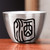 Handmade Pure Silver Teacup Zhong Shi 38ml