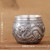 Handmade Pure Silver Teacup Shuang Ceng 108ml