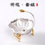 Handmade Pure Silver Loose Tea Strainer He Hua Qing Wa