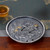 He Xiang Yue Se 999 Silver Tea Tray