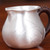 Handmade Pure Silver Fair Cup Of Tea Serving Pitcher Creamer You Lan Hua 218ml