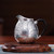 Handmade Pure Silver Fair Cup Of Tea Serving Pitcher Creamer Long Dan Chan Zhi 248ml