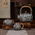 Handmade Pure Silver Fair Cup Of Tea Serving Pitcher Creamer Long Teng Tian Xia 380ml