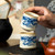 Blue and White Dragon Pattern Ru Kiln Gongfu Tea Tasting Teacup Da Qiao 100ml
