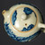 Blue and White Dragon Pattern Ru Kiln Chinese Kung Fu Tea Teapot Xi Shi 180ml