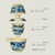 Blue and White Dragon Pattern Ru Kiln Kungfu Tea Teapot And Teacup Set