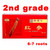 XINKAIHE Brand 6 Years Old Red Ginseng 2nd Grade 6-7 Roots 100g