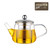 Kamjove L-02 Glass Lead Free Borosilicate Heat Resistant Teapot Stainless Steel Infuser