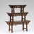Handmade Gong Zhuo Wenge Wood Carving Table Top Stand Display Base