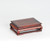 Handmade Ming Shi Rectangle Red Wood Carving Table Top Stand Display Base