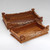 Handmade Xiang Bi Rosewood Carving Table Top Stand Display Base