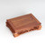 Handmade Lou Hua Wood Carving Table Top Stand Display Base