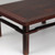 Handmade Ming Shi Rectangular Red Wood Carving Table Top Stand Display Base