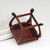 Handmade Mong Shi Wan Jiao Fang Ji Wood Carving Table Top Stand Display Base