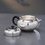 Handmade Pure Silver Teapot Chui Wen He Huan 120ml