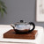 Handmade Pure Silver Teapot Fu Gu Chui Wen 110ml Handmade Pure Silver Teapot Fu Gu Chui Wen 110ml