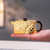 Handmade Pure Silver Teapot Gold Plated Zhi Zu 150ml
