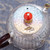 Handmade Pure Silver Teapot  Lotus Heart Sutra 245ml