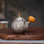 Handmade Pure Silver Teapot Fu Lu Side Handle 180ml Handmade Pure Silver Teapot Fu Lu Side Handle 180ml