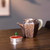 Handmade Pure Silver Teapot Colored 120ml