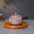 Handmade Pure Silver Teapot Side Handle Xian Wen 400ml
