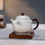 Handmade Pure Silver Teapot Die Lian Hua 150ml