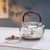 Handmade Pure Silver Kettle Zhong Ling Chu Zhu 600ml
