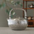 Handmade Pure Silver Kettle Xiang Yun Heart Sutra 1000ml