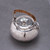Handmade Pure Silver Kettle Bian Fu 800ml