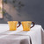 Handmade Pure Silver Teacup Gold Plated Ban Kou 85ml