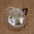 Handmade Pure Silver Loose Tea Strainer Gao Shou Bian Lou Dou