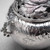 Handmade Pure Silver Incense Burner Peony