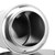 Polished Stainless Steel Tea Canister with Double Lid