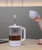 SMAL Portable Mini Electric Tea Maker with Tea Water Separation for Travel & Office 0.5L 220V