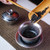 Jian ware Tenmoku Oil Spot Ceramic Gaiwan 150ml