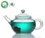 Chinese Clear Glass Tea Pot 200ml FH-204