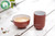 Chinese Zisha Clay Glazed Red Aroma Tea Cup Set